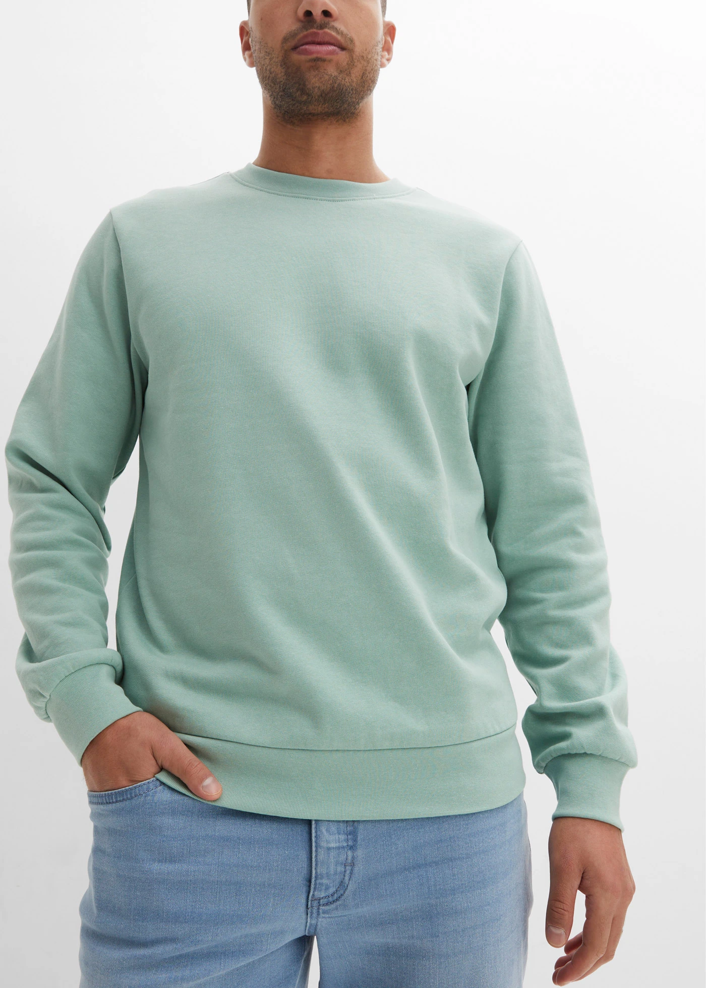 Sweat • vert pastel • Boutique bonprix