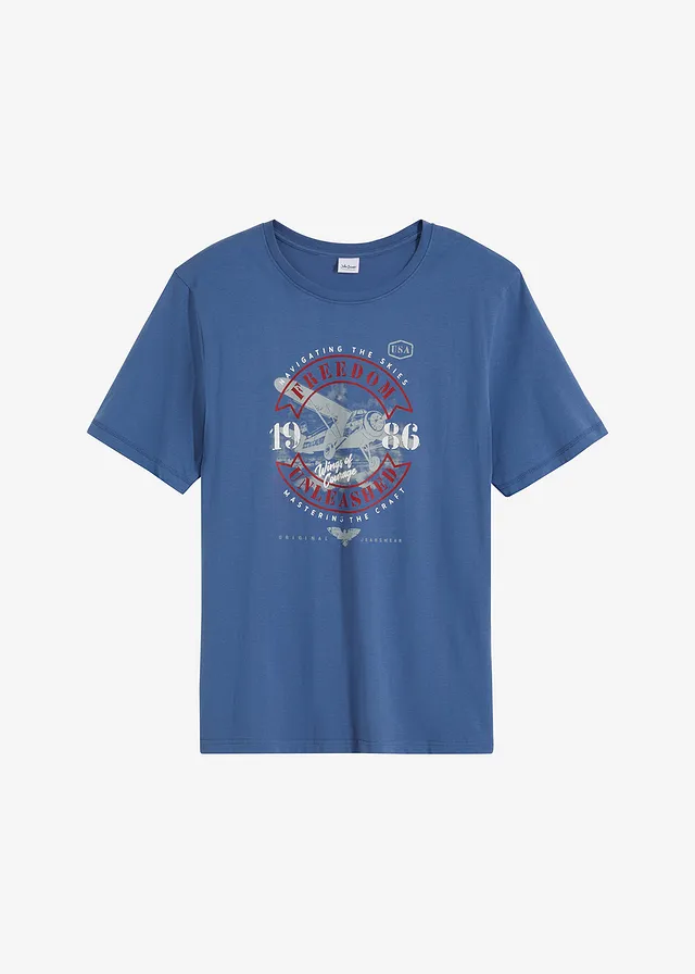 T-shirt z czystej bawełny organicznej