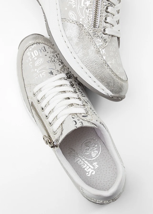 Rieker sneakers • zilver-wit metallic • product-page.page-title-suffix