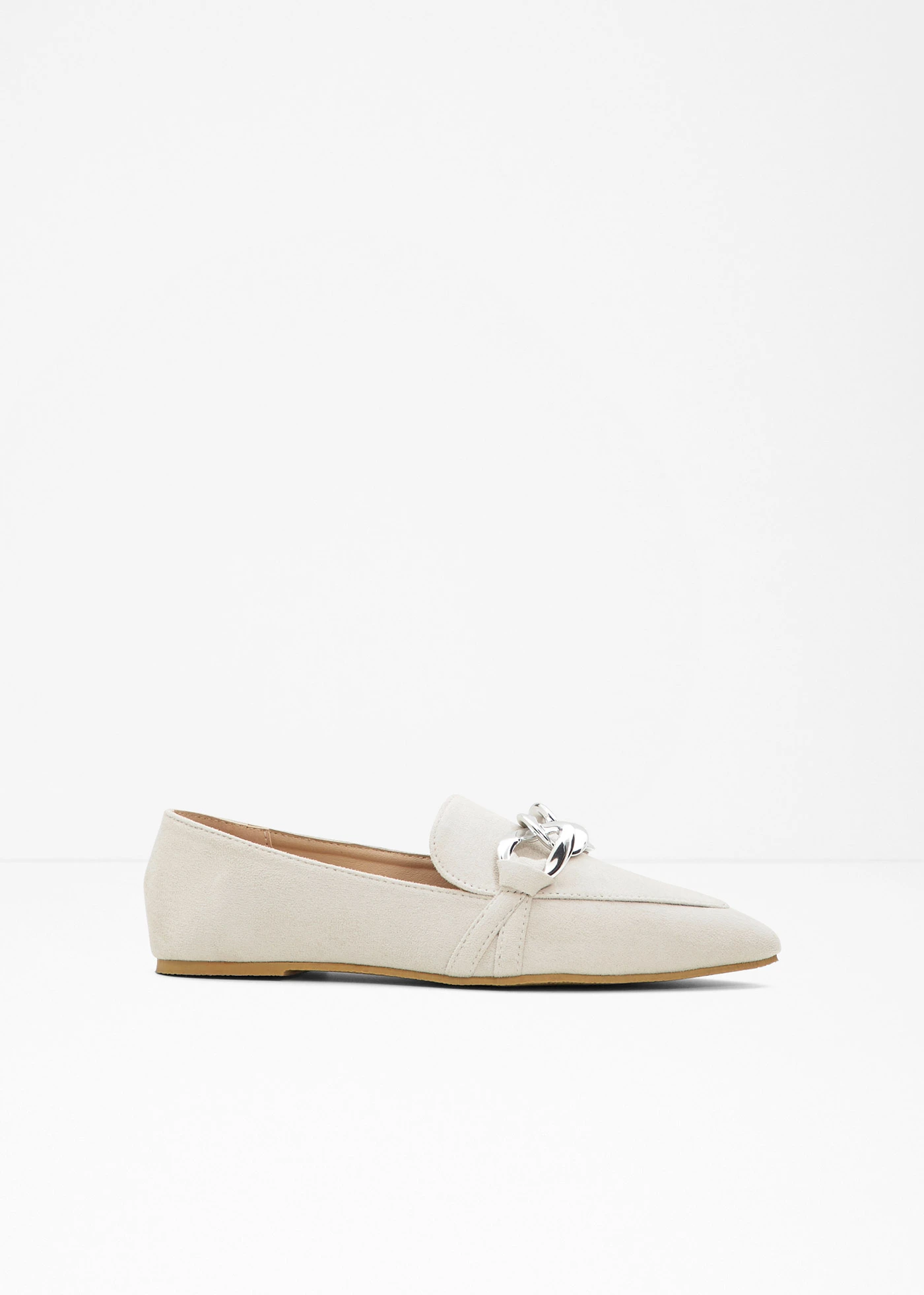 Mocassins avec chaîne • beige • Boutique bonprix