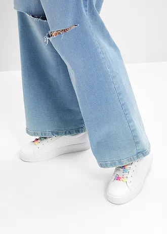 Tenisky s korálky • bílá • bonprix obchod