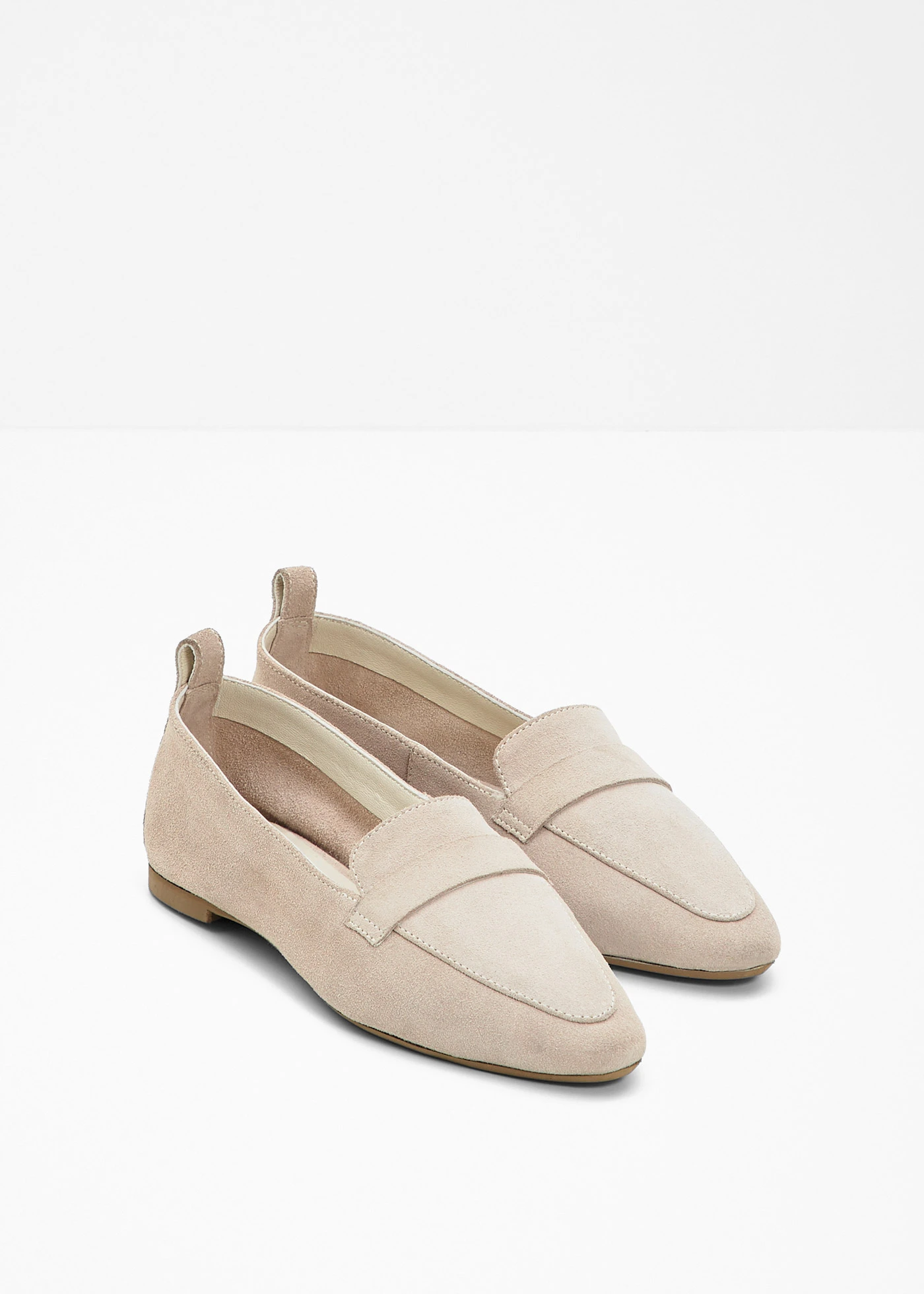 Suède loafers • lichtsand • bonprix online shop
