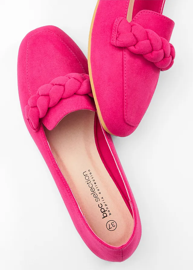 Loafers met gevlochten details • pinklady • product-page.page-title-suffix