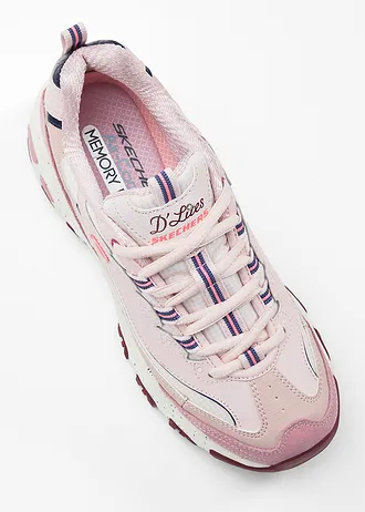 Skechers chunky sneakers met memory foam • roze • bonprix online shop