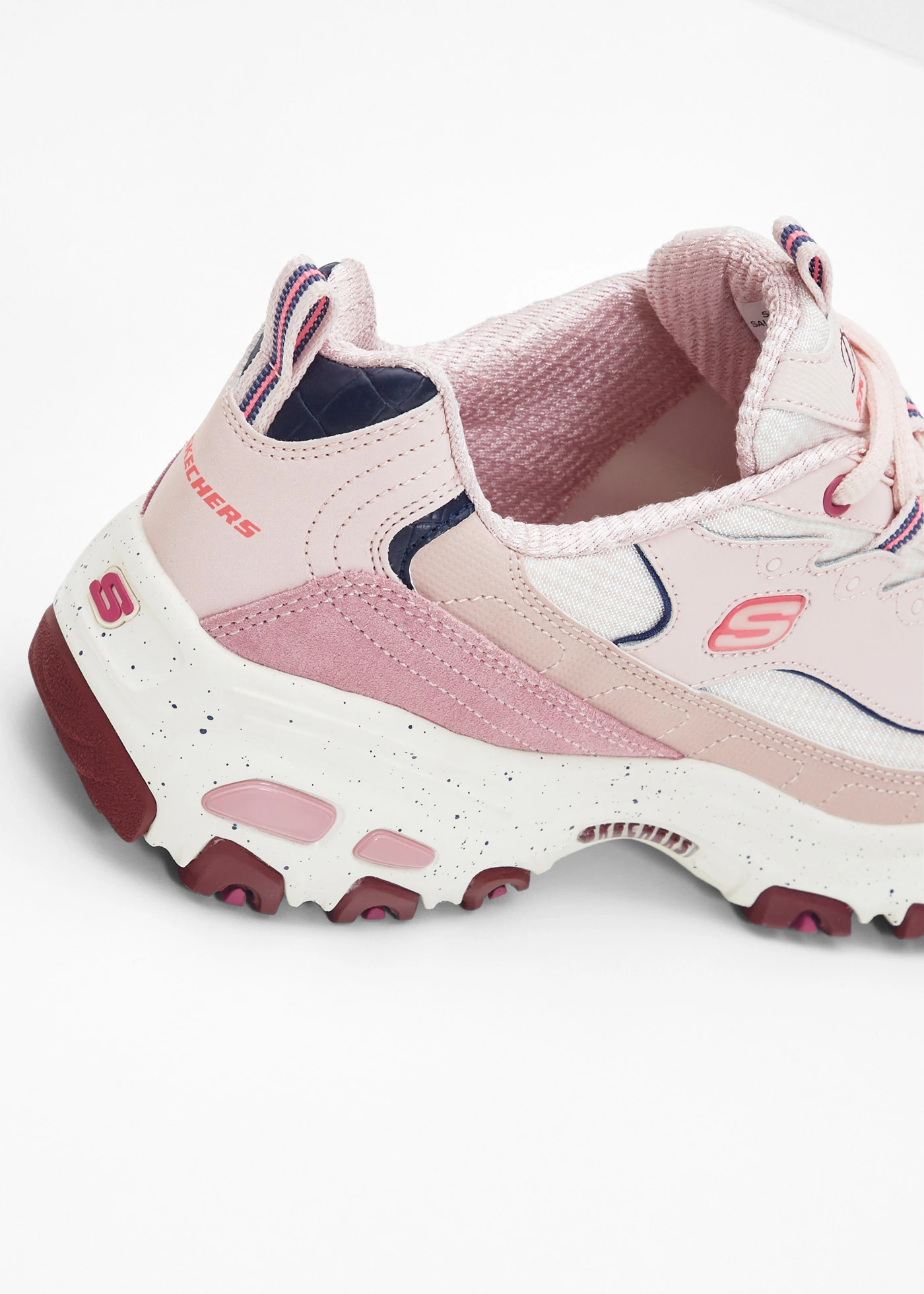 Sneakers Skechers à semelle épaisse et mémoire de forme • rose • Boutique bonprix