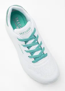 Sneakers Skechers à mémoire de forme, Couleur: blanc/menthe