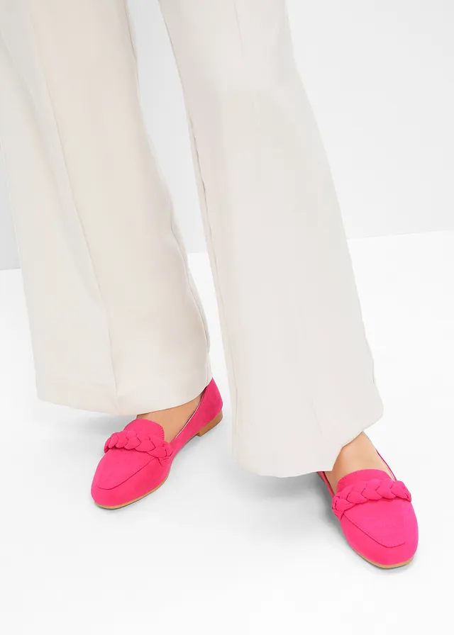 Loafers met gevlochten details • pinklady • product-page.page-title-suffix