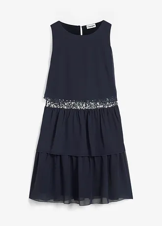 Sváteční šaty pro dívky • tmavě modrá • bonprix obchod