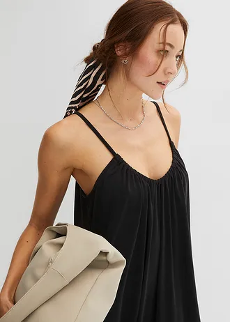 Jersey jurk van een zachte modalmix • zwart • bonprix online shop