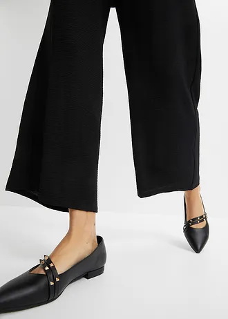 Jumpsuit, korte mouw • zwart • bonprix online shop