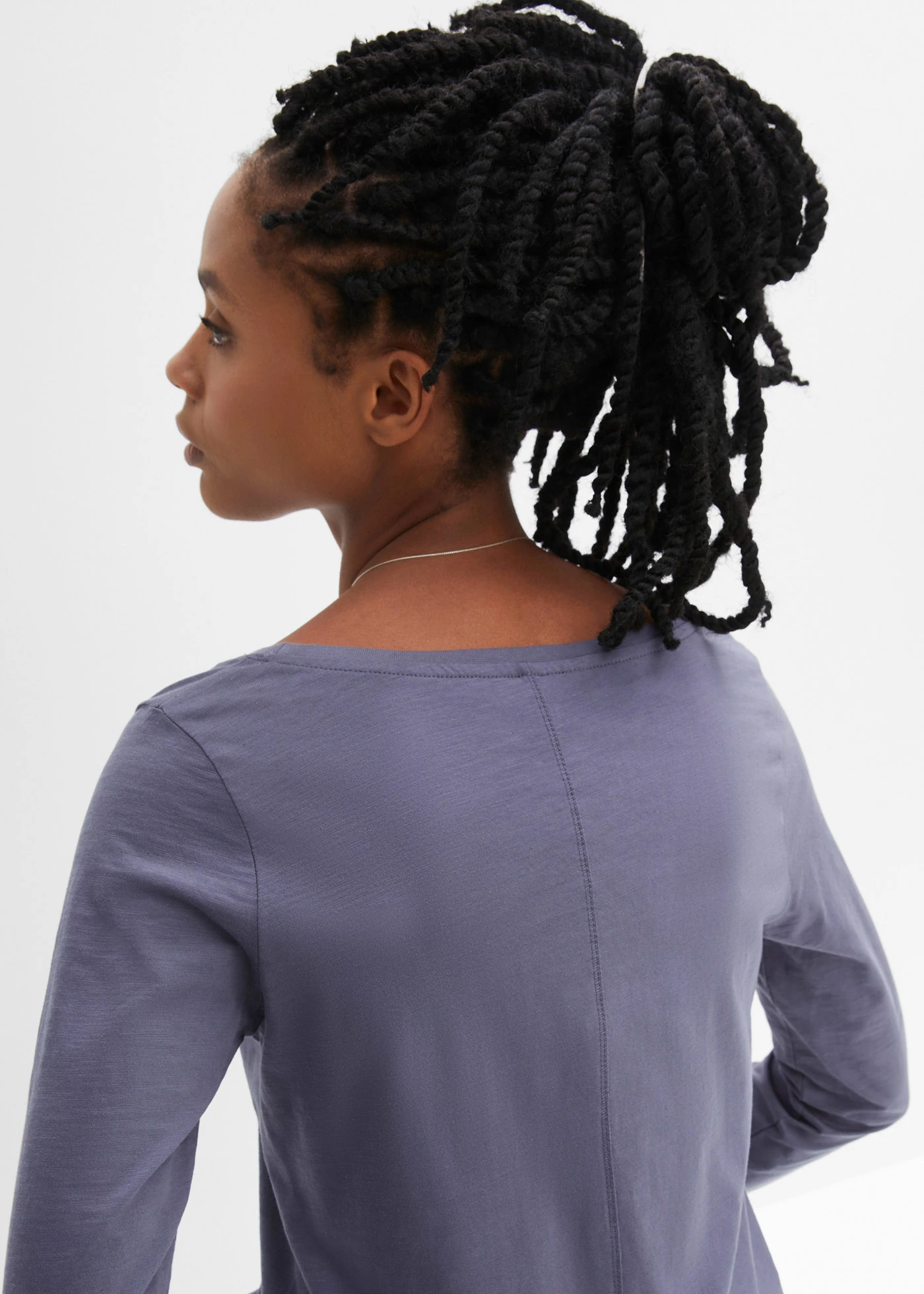 Longsleeve van puur katoen • indigo • bonprix online shop