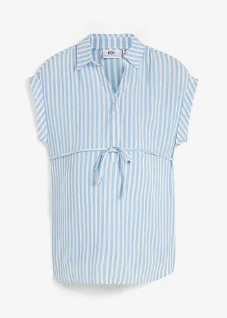 Těhotenská a kojicí halenka 2 v 1, z viskózy
