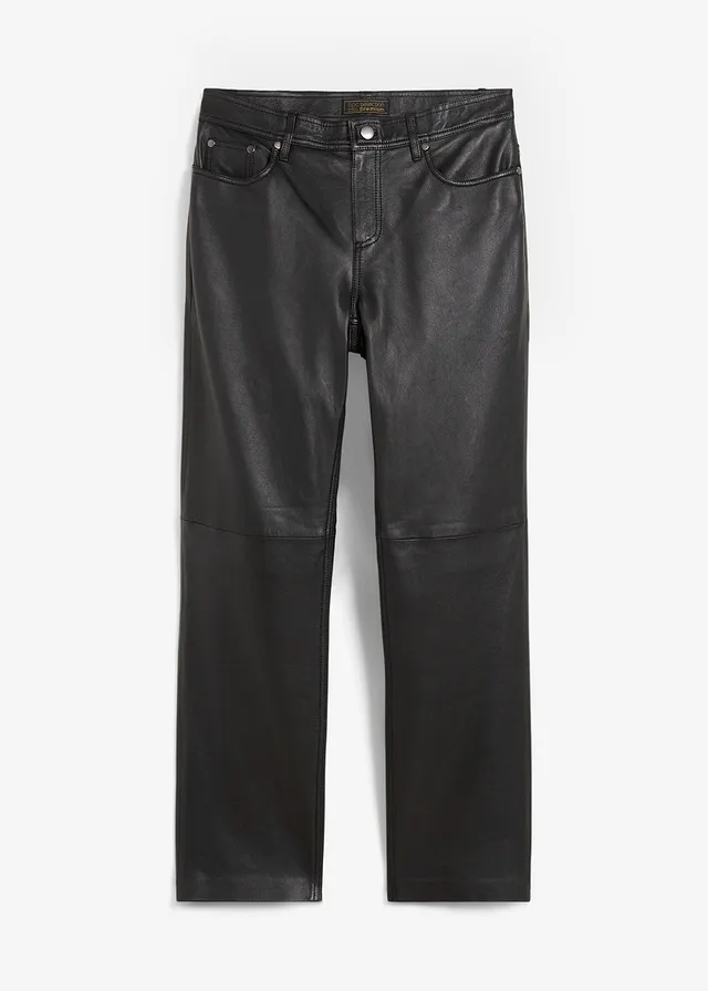 Pantaloni din piele nappa