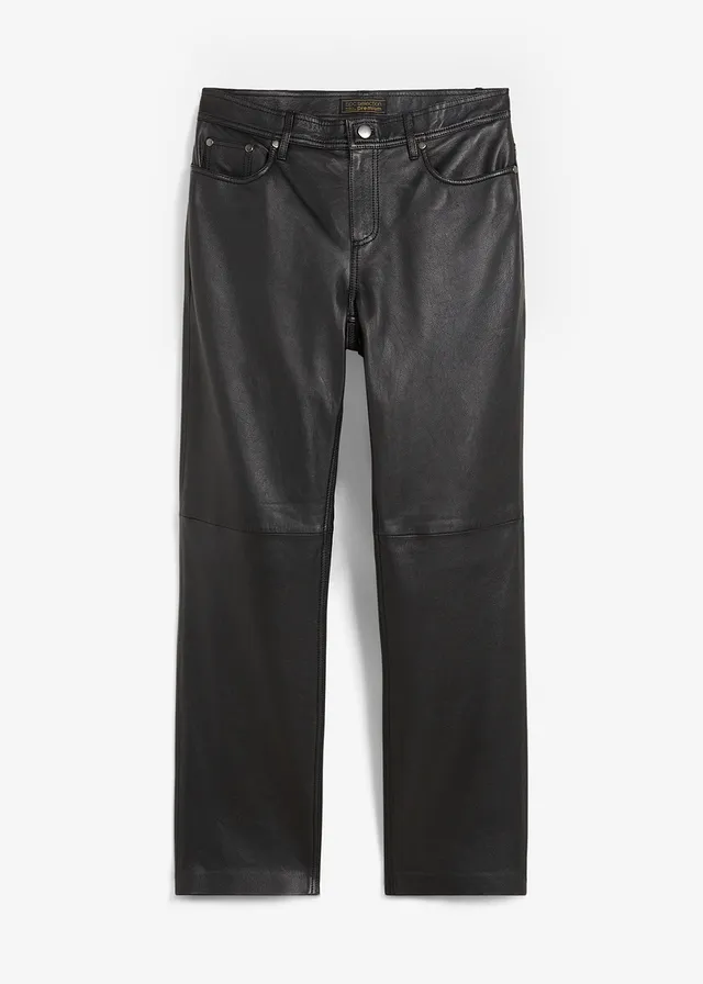 Pantaloni din piele nappa