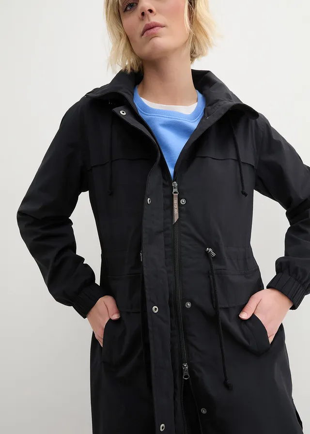 Parka-trench avec grandes poches • noir • product-page.page-title-suffix
