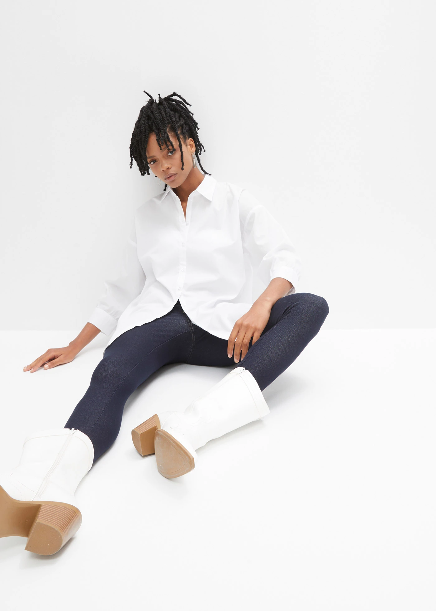 Legging in jeanslook • blue stone • bonprix online shop