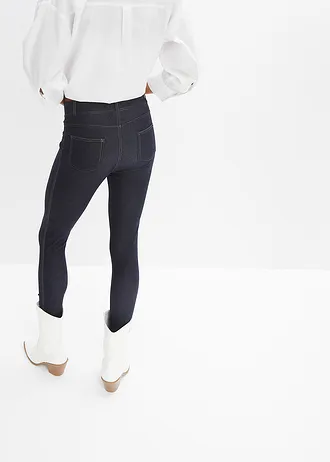 Legging in jeanslook, Kleur: blue stone