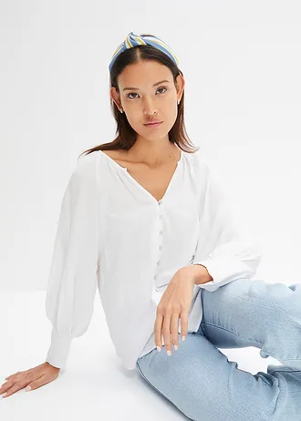 Blouse • wit • bonprix online shop