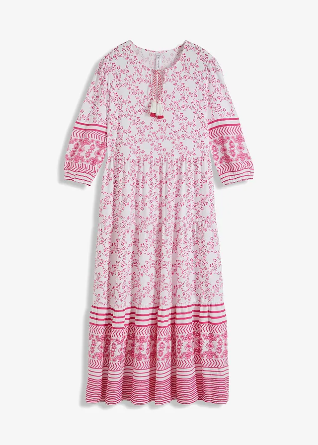 Rochie maxi din viscoză fluidă