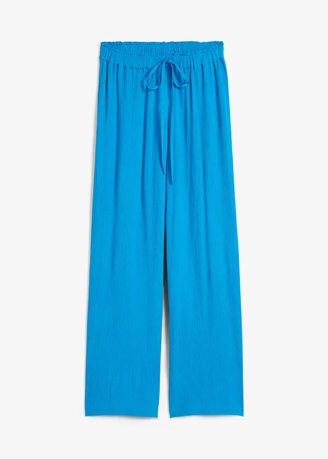 Pantaloni palazzo din viscoză 100%