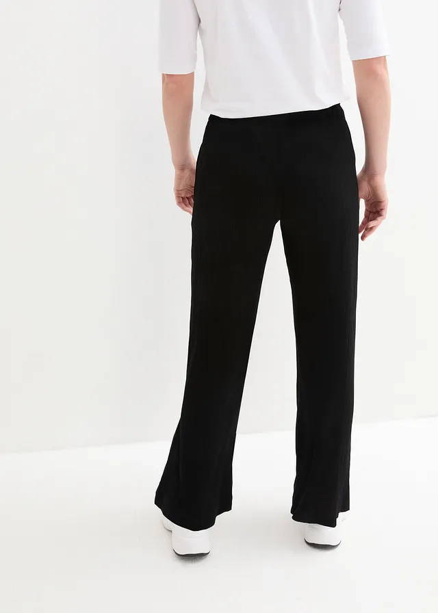 Palazzo broek van pure viscose • zwart • product-page.page-title-suffix