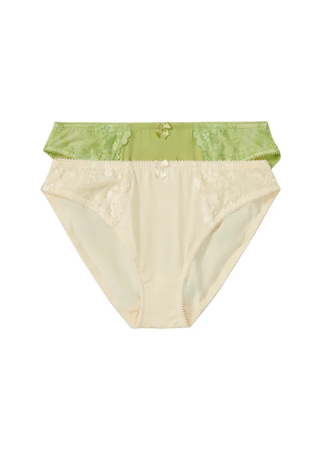 Nohavičky s jemnou čipkou (2ks)