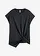 T-shirt 100% coton, Couleur: noir
