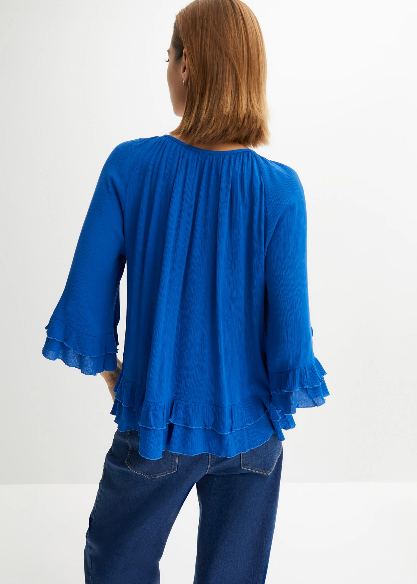 Tuniek van zachte viscose • arctisch blauw • bonprix online shop