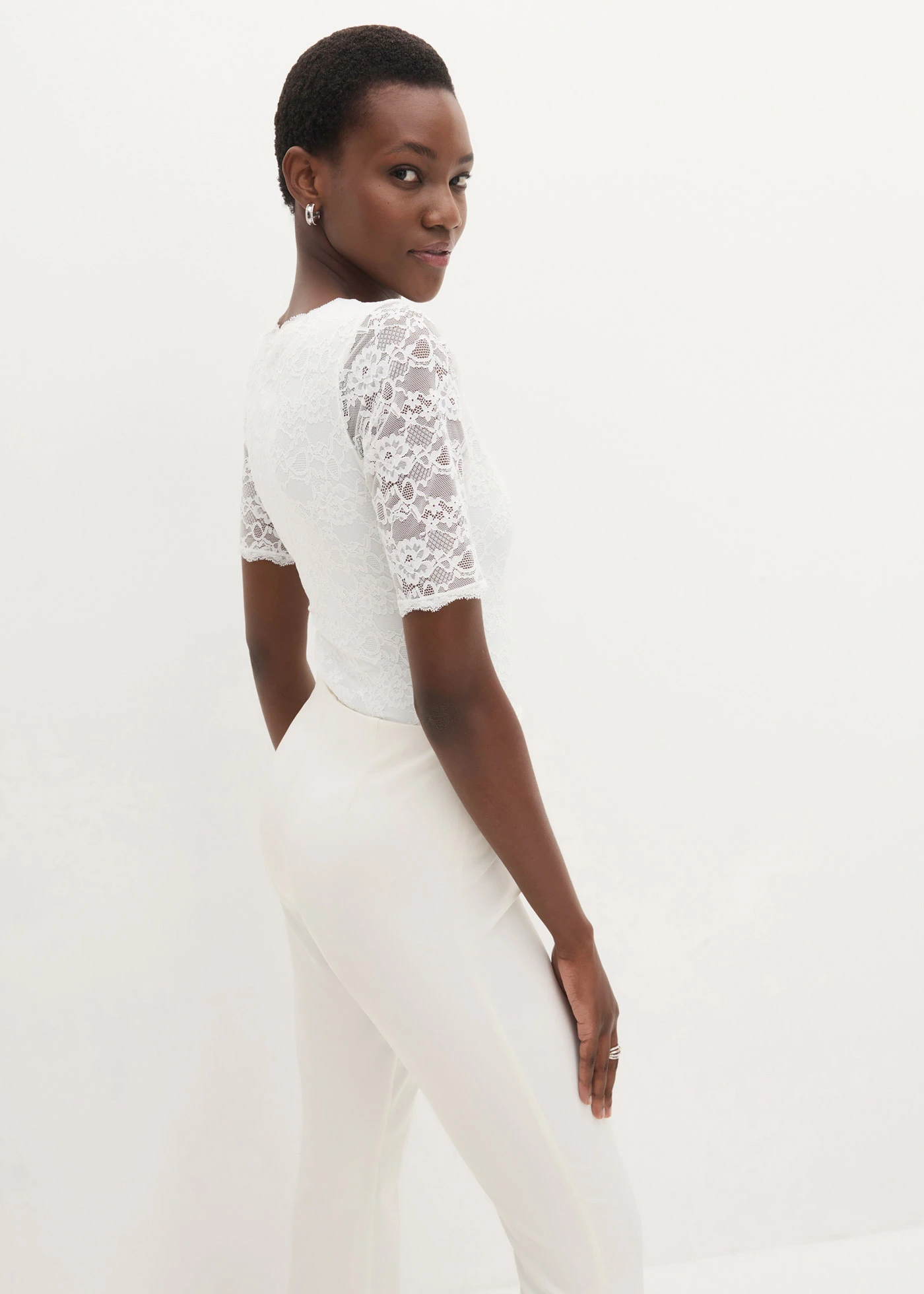 Kanten body • wolwit • bonprix online shop