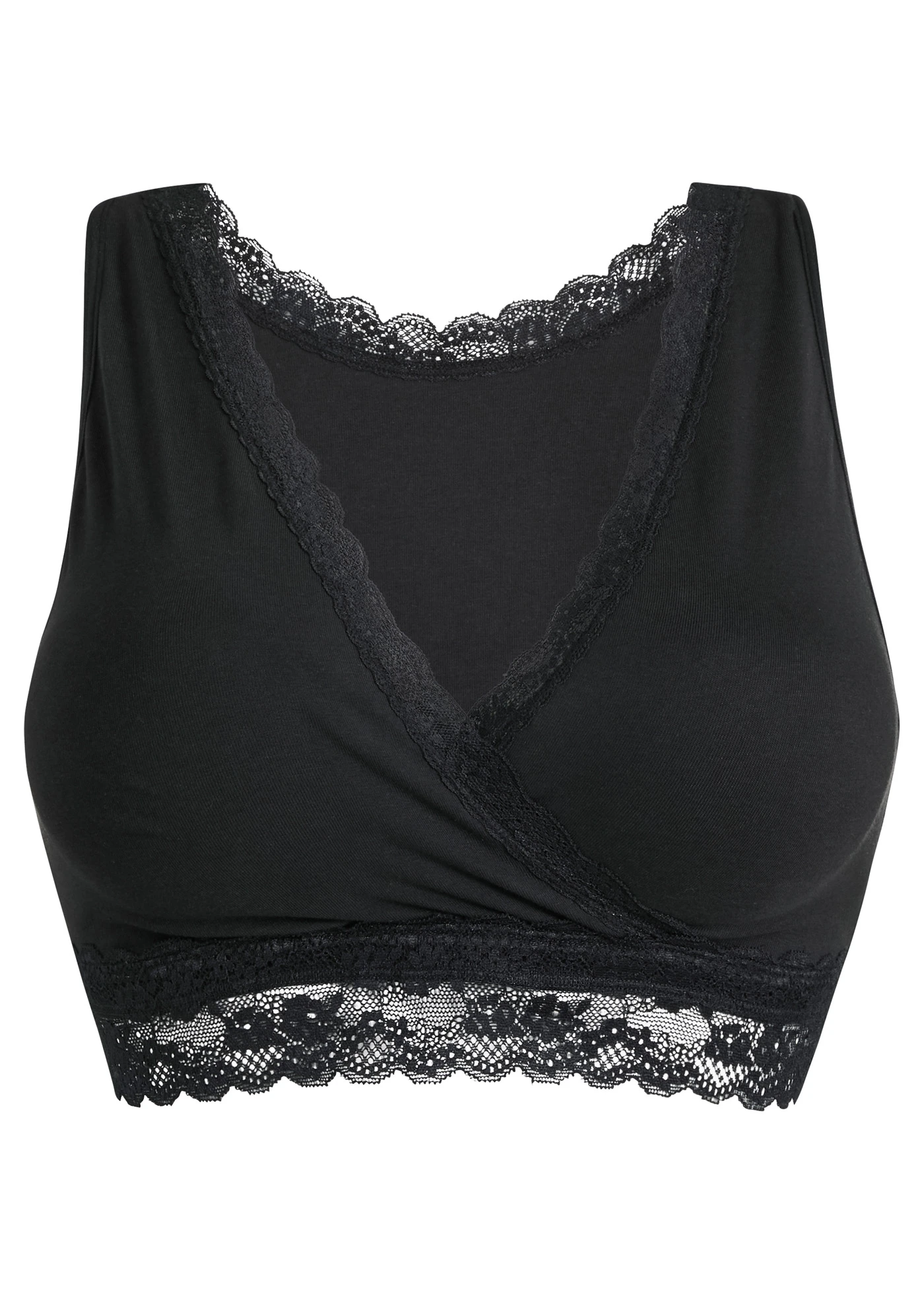 Brassière d'allaitement avec coton • noir • Boutique bonprix