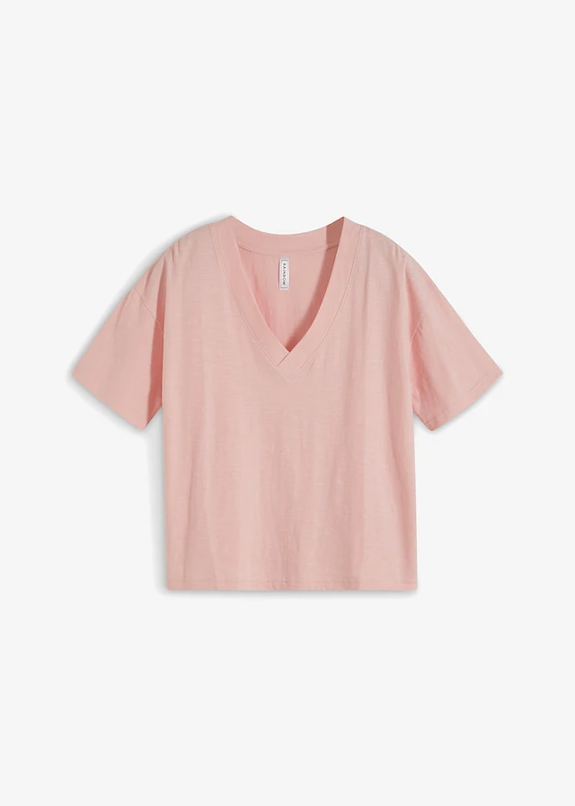 T-shirt oversize 100% coton, Couleur: rose bonbon