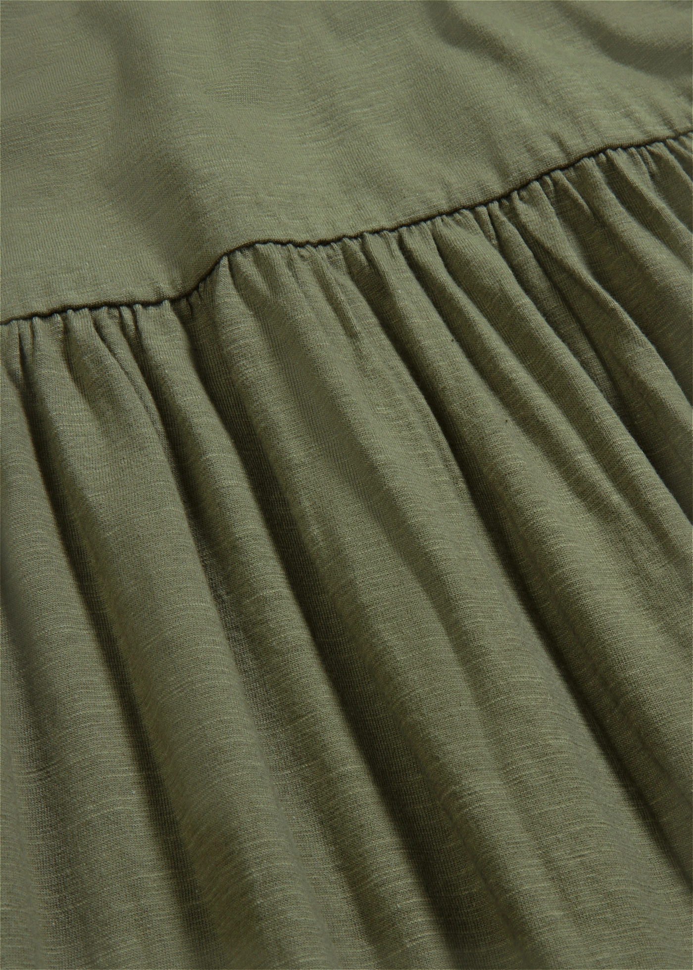 Robe midi en coton • olive • Boutique bonprix