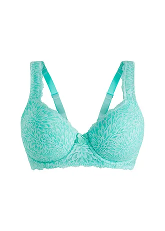 Voorgevormde beugel bh met gewatteerde bandjes • aquamarijngroen • bonprix online shop