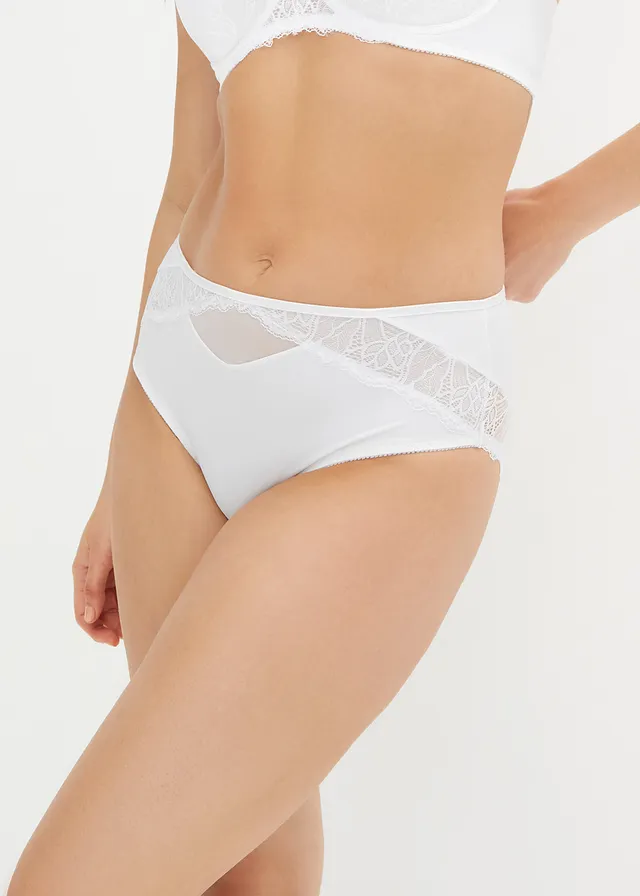 Slip maxi avec dentelle