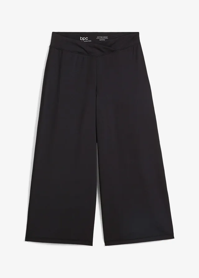 Pantaloni sport evazaţi, uscare rapidă