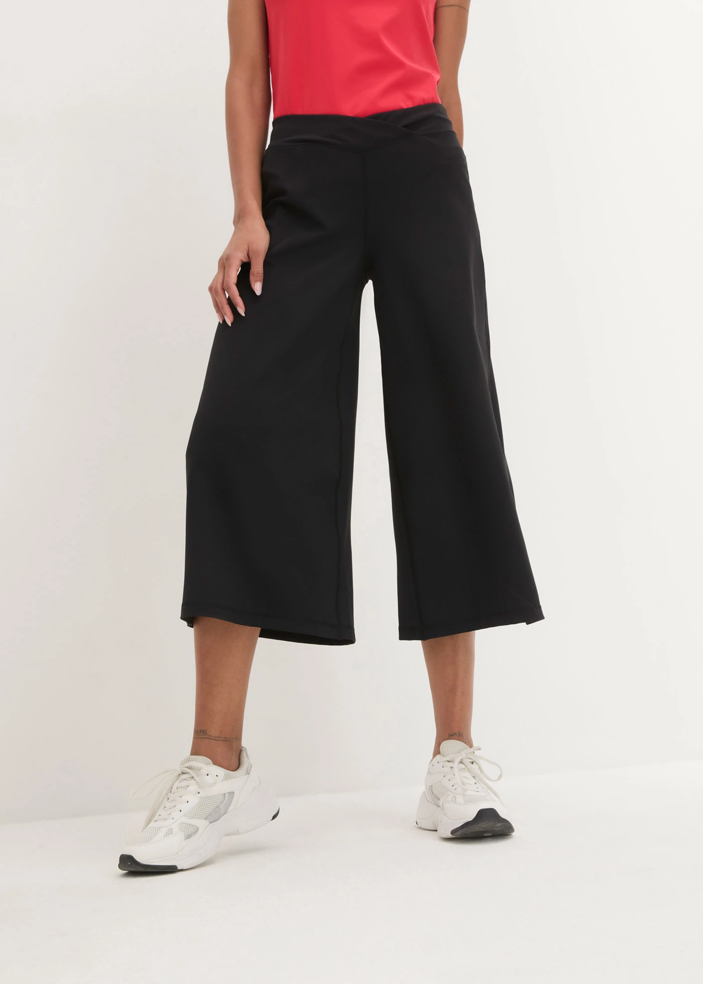 Pantalon de sport longueur mollet, séchage rapide • noir • Boutique bonprix