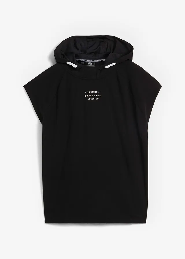 T-shirt de sport avec capuche
