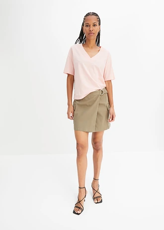 T-shirt oversize 100% coton, Couleur: rose bonbon