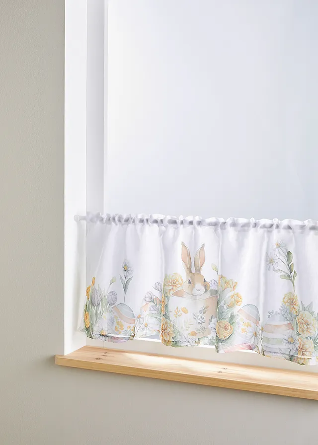 Valletje met haasje, Kleur: wit-meerkleurig