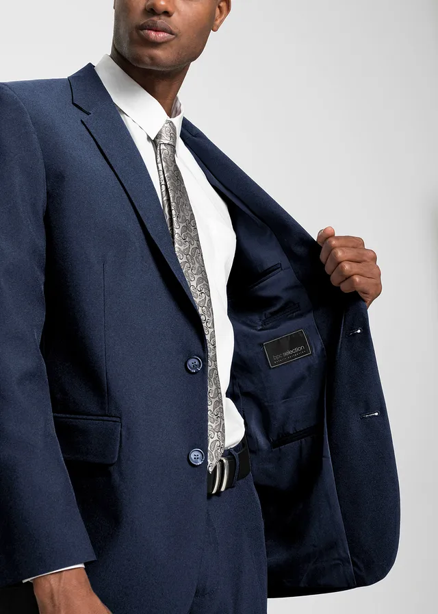 Pak met overhemd en stropdas, regular fit (4-dlg. set) • donkerblauw-wit-poederblauw • product-page.page-title-suffix
