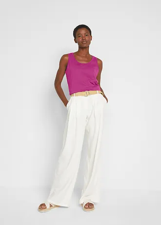 Longtop (set van 5) • donkerpink+violetorchidee+lichtblauw+lichtgeel+ijskoffie • bonprix online shop