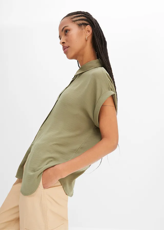 Blouse • olijfgroen • product-page.page-title-suffix