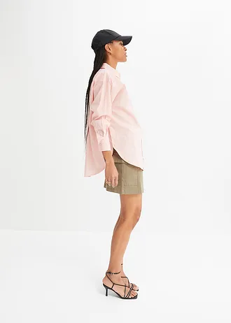 Oversized overhemdblouse met knoopsluiting • zoet roze • bonprix online shop