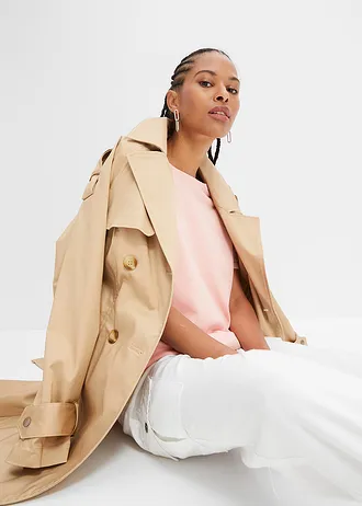 Fijn gebreid shirt van katoen • zoet roze • bonprix online shop