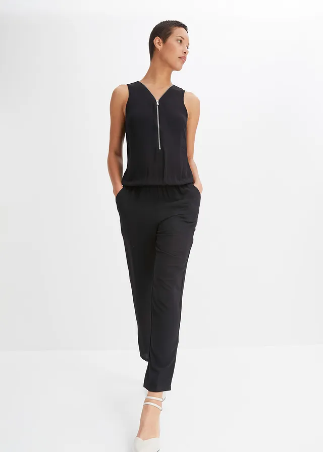 Combinaison sans manches, Couleur: noir