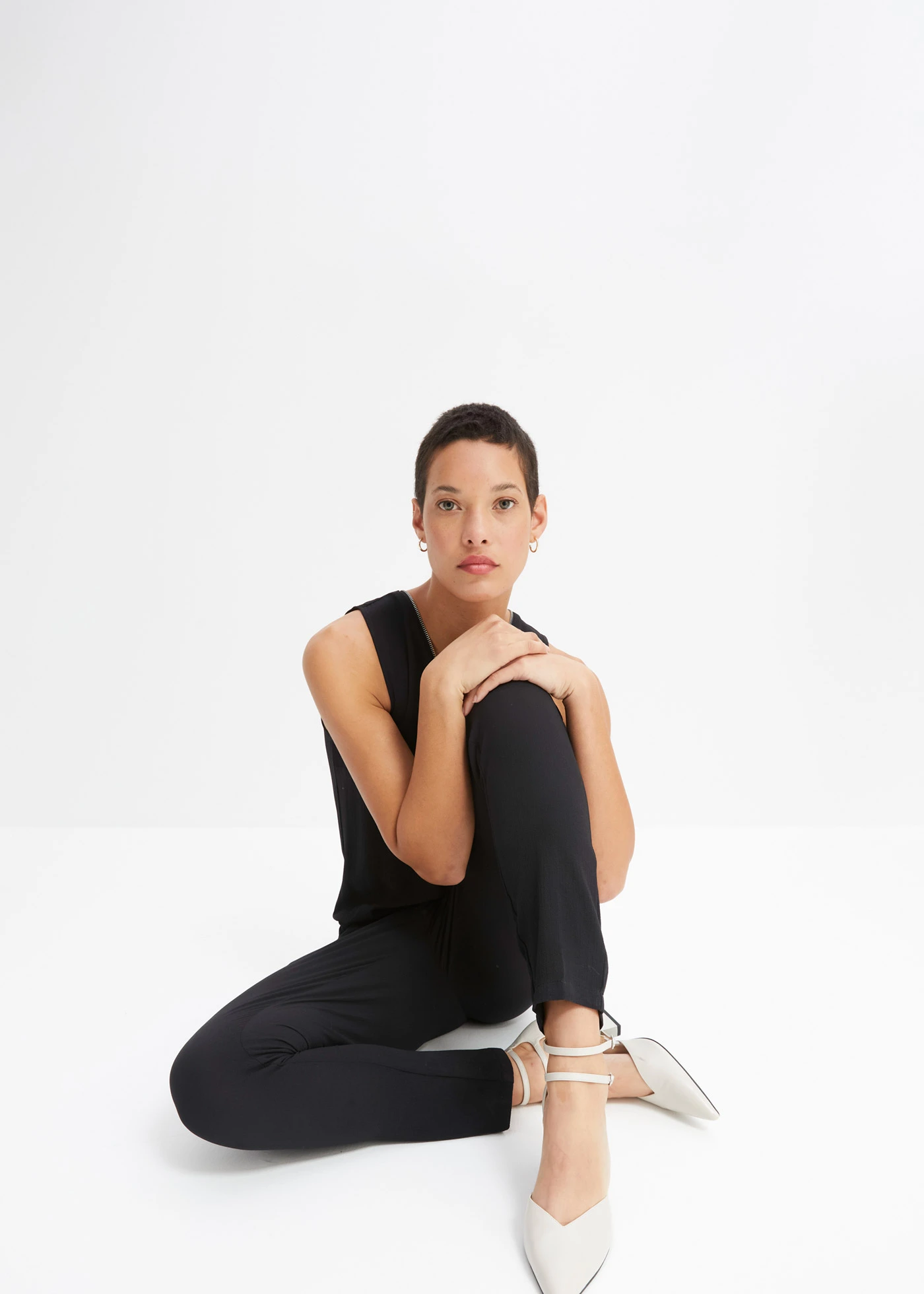 Combinaison sans manches • noir • Boutique bonprix