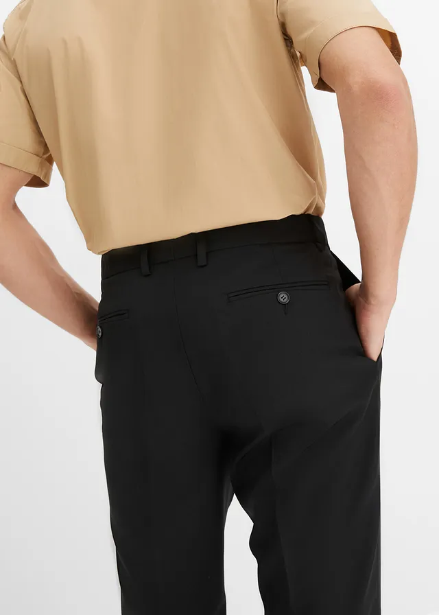 Mix & match pantalon, regular fit • zwart • product-page.page-title-suffix