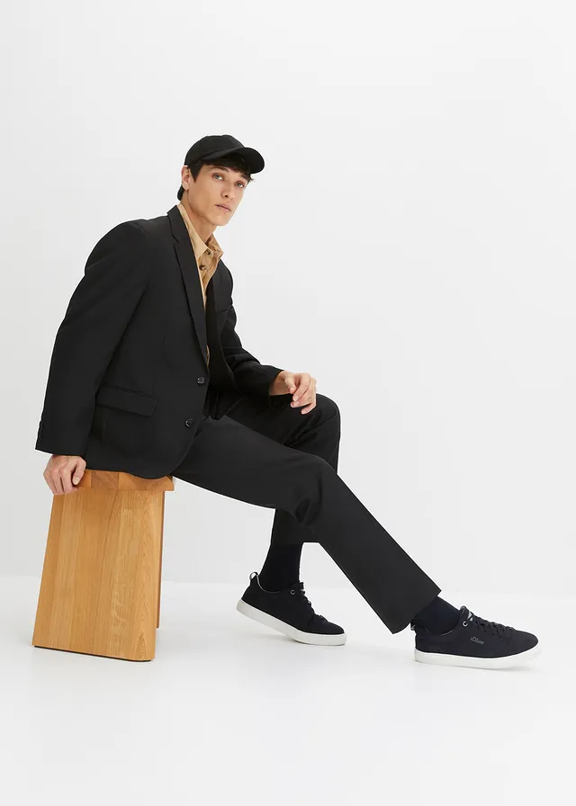 Mix & match pantalon, regular fit • zwart • product-page.page-title-suffix