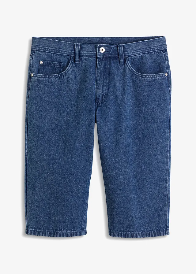 Bermude lungi de blugi, bumbac bio