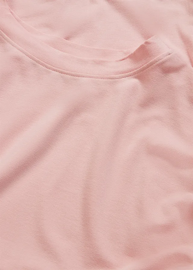 T-shirt van zachte viscose • zoet roze • product-page.page-title-suffix